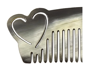 Peines de Cuerno de Búfalo Hechos a Mano con Forma de Animal - FAIZA CRAFT Modelo FC-2557 Accesorios para el Cabello de Uso Doméstico de Uttar Pradesh - Product Image 4