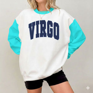 Custom womens <b>mock</b> neck sweatshirt with soft fleece fabric modern styling and comfortable fit suitable for private label orders - Product Image 1