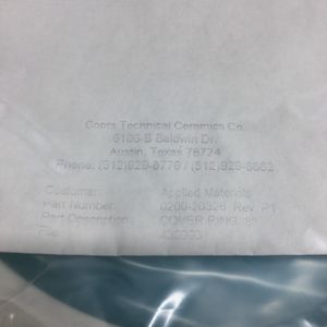 AMAT 0200-20326 ANILLO DE CUBIERTA DE 8" B101 CERÁMICO, 154550 - Equipo y Piezas de Semiconductores de Confianza de Global Legacy - Product Image 3