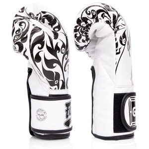 Guantes de Boxeo Profesionales Fairtex de Cuero de la Mejor Calidad, Diseño de Última Generación, para Entrenamiento de MMA y Muay Thai, Transpirables, con Protección UV Completa - Product Image 6