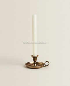 Wholesale Custom Brass <b>Candle</b> <b>Stick</b> Holder Modern Handmade Metal Antique <b>candle</b> Holder for Home & Garden Decoration <b>Candle</b> - Product Image 4