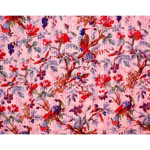 Handmade Vintage 100% Cotton Kantha <b>Quilts</b> <b>Throw</b> Comfortable High-quality Printed Adults for Home and Hotel Wholesale Price - Product Image 2