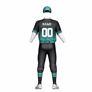 OEM Service High Quality 100% Polyester Spandex Men's <b>Baseball</b> Uniform <b>Set</b> Custom Logo Sportswear Breathable Anti-Bacterial <b>Sets</b> - Product Image 3