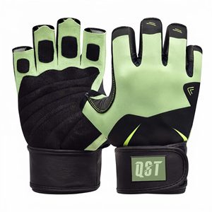 Gants de sport unisexes en néoprène à demi-doigts, antidérapants, avec fermeture rapide, pour la musculation, le fitness et l'entraînement sportif, marque privée OEM - Product Image 5