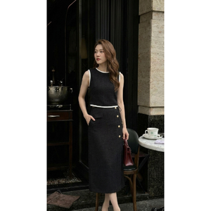 Robe Quotidienne Élégante et Décontractée pour Femme, 100% Coton Respirant, Taille Naturelle, Modeste, Service OEM ODM, Fabriquée au Vietnam - Product Image 1