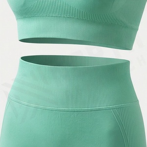 Conjunto de Yoga de Tela Suave Premium para Mujer, Ropa Deportiva Profesional para Gimnasio, Traje Deportivo, Ropa Atlética para Damas - Product Image 5