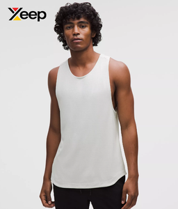 เสื้อกล้ามออกกำลังกายผู้ชาย XEEP Factory Direct Sales รุ่น XC-GTT-09 คุณภาพสูง ระบายอากาศได้ดี แห้งเร็ว ผลิตจากผ้าฝ้ายถัก 100% ด้านหน้า OEM - Product Image 1