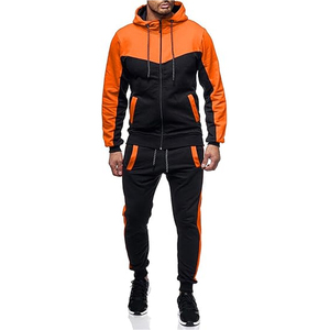 Wholesale Men Hooded Tracksuit Jogger <b>Set</b> Casual Streetwear Sportswear Gym Fitness Running Sweat Suit Wear - Product Image 4