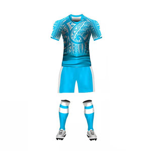 Uniformes de Rugby Personalizados de Tallas Grandes, Impresión Personalizada, Costuras Duraderas de Alta Calidad, Diseños de Equipo Personalizados, Ecológicos y Transpirables - Product Image 2