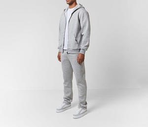 Chándal de algodón con cremallera de la mejor calidad para hombre, ropa deportiva de ajuste perfecto y conjunto informal de invierno, traje deportivo a precio de fábrica. - Product Image 4
