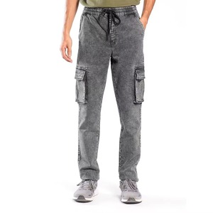 Jeans de Hombre de Alta Calidad, Diseño Nuevo, 100% Algodón Elástico, Jeans de Mezclilla hasta el Tobillo - Product Image 1