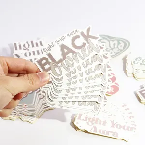 Etiquetas Adhesivas Personalizadas para Belleza y Cuidado del Cabello con Hot Foil y Laminación Brillante - Impresión UV para Marca de Cuidado Personal - Product Image 5