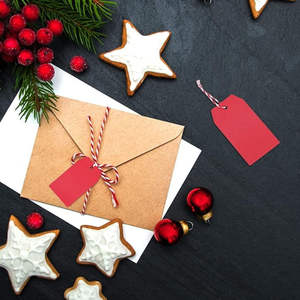 Etiquetas colgantes de tela personalizadas ecológicas para ropa, bolsas y zapatos con logotipo en relieve y serigrafía. - Product Image 5