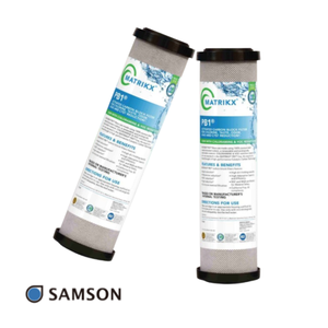 Système de filtration d'eau industrielle à réduction de chloramine, filtre à bloc de carbone durable, approvisionnement commercial - Product Image 1