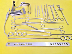 FIDA Proveedor Directo de Fábrica, Juego de Instrumentos Quirúrgicos Reutilizables de Acero Inoxidable para Amigdalectomía y Adenoidectomía, 30 Piezas, ISO13485 - Product Image 2