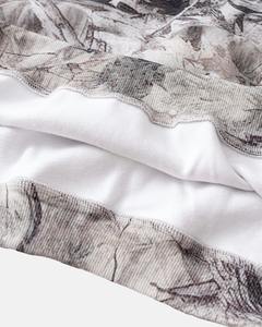 เสื้อฮู้ดดี้ผ้าฝ้ายเฟรนช์เทอร์รี่พิมพ์ลายทั้งตัวแบบกำหนดเอง 100% ผ้าฝ้ายลายพรางฟรอสต์  ถักโครเชต์  ทรงโอเวอร์ไซส์  สไตล์วินเทจ ลายพราง - Product Image 5