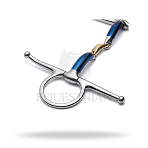 Bocado de hierro completo para caballo, para entrenamiento y control en la equitación - Product Image 4
