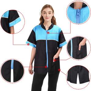 SUNSTAR IMPEX SSI-9092 Bata de Barbero Impermeable y Antiestática para Mujeres y Hombres, Peluquero, Esteticista, Uso Profesional, Poliéster/Nailon de Alta Calidad - Product Image 3