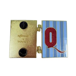 งานฝีมือโลหะเคลือบแข็งแบบกำหนดเอง พร้อมเคลือบเงาสีดำ นิกเกิล ทอง เงิน ทองแดง กลิตเตอร์ และเคลือบเงาแบบใส - Product Image 5