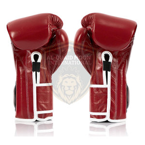 Guantes de Boxeo de Cuero Genuino con Logotipo Personalizado, Guantes de Boxeo para Jóvenes, Guantes de Boxeo de Dedo Completo - Product Image 2