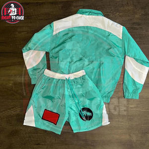 Conjunto de Chaqueta Corta y con Cierre para Hombre, de Verano, Ligero, Transpirable y Cómodo, de Alta Calidad, Servicio OEM ODM, Personalizado - Product Image 6