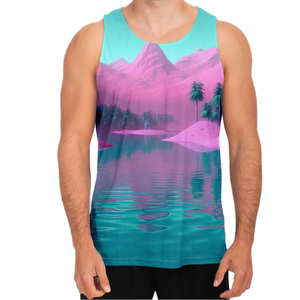 Camiseta sin mangas para hombre con sublimación, personalizada, de secado rápido, transpirable, sin costuras, para deporte, running, maratón, precio al por mayor - Product Image 1