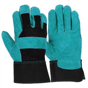 Gants de travail en cuir de haute qualité en gros, nouveaux, doux, pour hommes, antidérapants et résistants à l'usure, fabriqués en tricot - Product Image 1