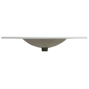 Lavabo in Ceramica da 36 Pollici Solo per Mobile Bagno - Product Image 6