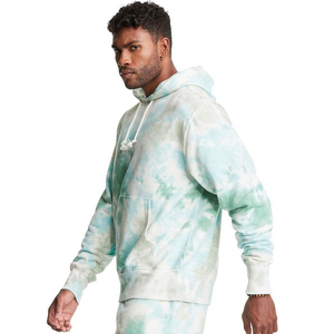 Conjunto Deportivo de Otoño Personalizado al por Mayor, Informal, de Poliéster, Resistente al Viento, Ecológico, para Correr, Gimnasio, 2 Piezas, Pantalones Cortos y Sudadera con Capucha para Hombre - Product Image 3