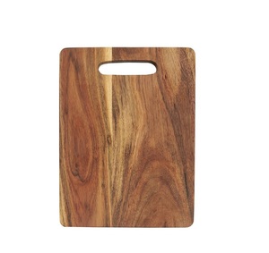 Rustic Acacia Wooden Chopping Board With Handle Wood Vegetable Cutting Boards <b>Kitchenware</b> Accessory Cutting Block At Best Price - Product Image 6