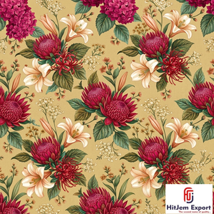 Tela de Poliéster con Estampado Digital Elegante, Fabricante de Textiles de Moda Personalizados para Prendas de Vestir de Primera Calidad - Product Image 5