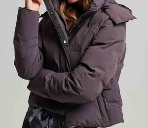 <b>Women's</b> Quilted Knitted Embroidery Winter Casual <b>Zip</b> Button Breathable Puffer <b>Jacket</b> - Product Image 2