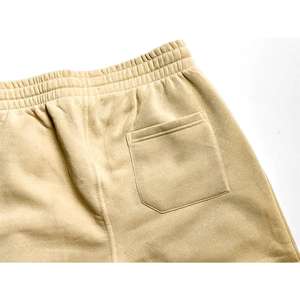 Pantalones Cortos Deportivos para Hombre, 2026, 100% Algodón, Forro Polar Sólido, Transpirables, de Secado Rápido, Cintura Elástica, Hechos a Medida, Venta al Por Mayor - Product Image 4