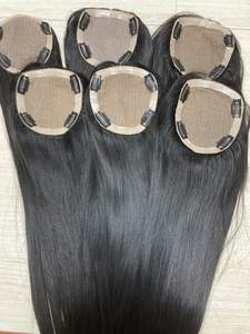 Cabello humano 100% Virgen Remy Transparente Silkbase Doble dibujado cabello vietnamita de alta calidad - Product Image 3