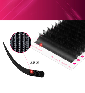 Charmlash Lash <b>Extension</b> Trays Silk Laser Russian Lashes Russian Volume <b>Eyelash</b> <b>Extensions</b> Pbt Fiber 30% Longer Lasting Softer - Product Image 5