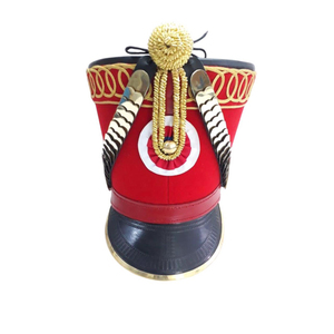 Sombreros Shako Napoleónicos Franceses de Lana Hechos a Mano de Alta Calidad, Venta al por Mayor de Fábrica, Sombreros Shako Clásicos de Alta Calidad Según Requisitos Personalizados - Product Image 1