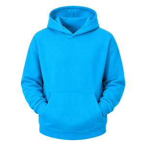 Wholesale Solid Lined Winter Blank <b>Hoodie</b> <b>Plain</b> Unisex Pullover Hooded Sweatshirt for Custom Printing & Embroidery - Product Image 1
