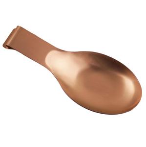 Soporte de cuchara resistente decorativo para encimera de productos de cocina con antigüedad para el hogar, Hotel, nuevo diseño, soporte de cuchara de Metal - Product Image 1