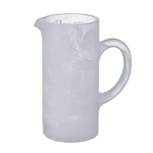 Resin Serving Jug Modern Beverage Pot Handmade Acrylic Water Pourer Decorative Dining <b>Container</b> Kitchen Table Accessory Gift - Product Image 6