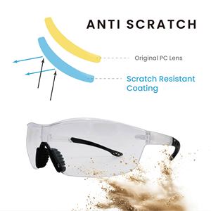 SA1333A gafas de seguridad graduadas Taiwán tintadas UV400 - Product Image 5