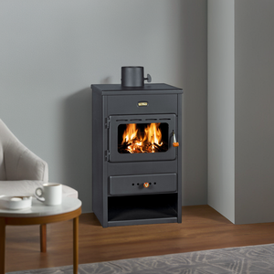 2024 nouveauté meilleure qualité cheminées en acier Design moderne vente chaude chauffage au bois autoportant pour Villa appartement maison - Product Image 1