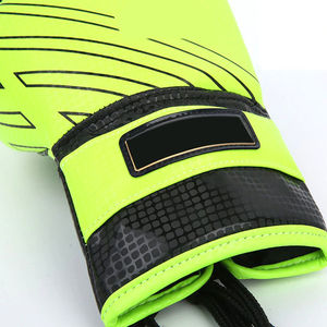 Guantes de Boxeo de Piel Sintética PU de Primera Calidad Hechos en Fábrica, Diseño de Dos Colores, Impresión de Logotipo Personalizado, Equipo Superior y Protección, Servicio OEM - Product Image 6