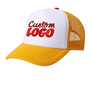 OEM 2026 New Arrival Custom Logo Embroidered Trucker <b>Hat</b> Green White Mesh Adjustable Unisex Casual Spring Summer 5-Panel <b>Cap</b> - Product Image 3