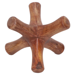 Handcrafted Wooden Decorative Object Handmade Home Decor Accent Piece Wood <b>Table</b> Sculpture Artisan India OEM Wholesale - Product Image 2