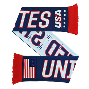 ผ้าพันคอฟุตบอลลายทางดีไซน์เฉพาะสำหรับแฟนคลับทั้งชายและหญิง พร้อมดีไซน์แบบกำหนดเองได้ - Product Image 6