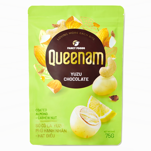Massive Wholesale Supplier Fast Shipping Global 75G Yuzu <b>Chocolate</b> Coated <b>Almond</b> Cashew Nuts HALAL OEM/ODM Candy Snacks - Product Image 1