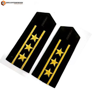 ผ้าคุณภาพพรีเมียม เป็นมิตรกับสิ่งแวดล้อม ป้ายคอเสื้อแบบ Gorget  ออกแบบเองได้ ปักเย็บติดเสื้อผ้า - Product Image 3
