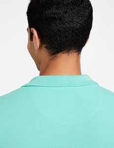 เสื้อโปโลถักลายสไตล์วินเทจสำหรับผู้ชาย คุณภาพพรีเมียม แขนสั้น เสื้อโปโลเปล่าสำหรับการปรับแต่ง - Product Image 4