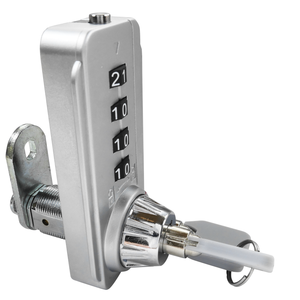 Serrure à combinaison à 4 chiffres avec clé maîtresse, serrure à came haute sécurité pour les entreprises - Product Image 6