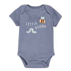 Direct Factory Cotton White Baby Onesie Soft Breathable Plain Infant Wear for Printing OEM Wholesale Supplier - Product Image 5